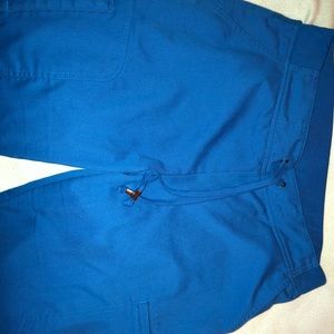 Grey’s Anatomy scrub bottoms, royal blue, S